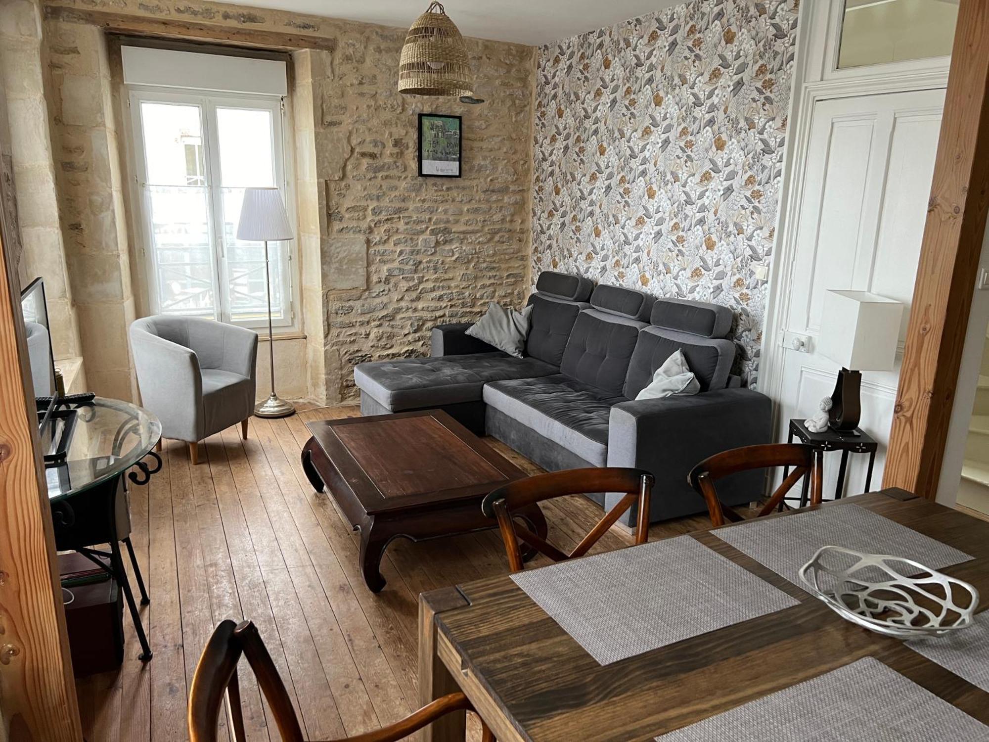 Appartement 3 Pieces Bord De Mer Place Du 6 Juin Arromanches-les-Bains Bagian luar foto